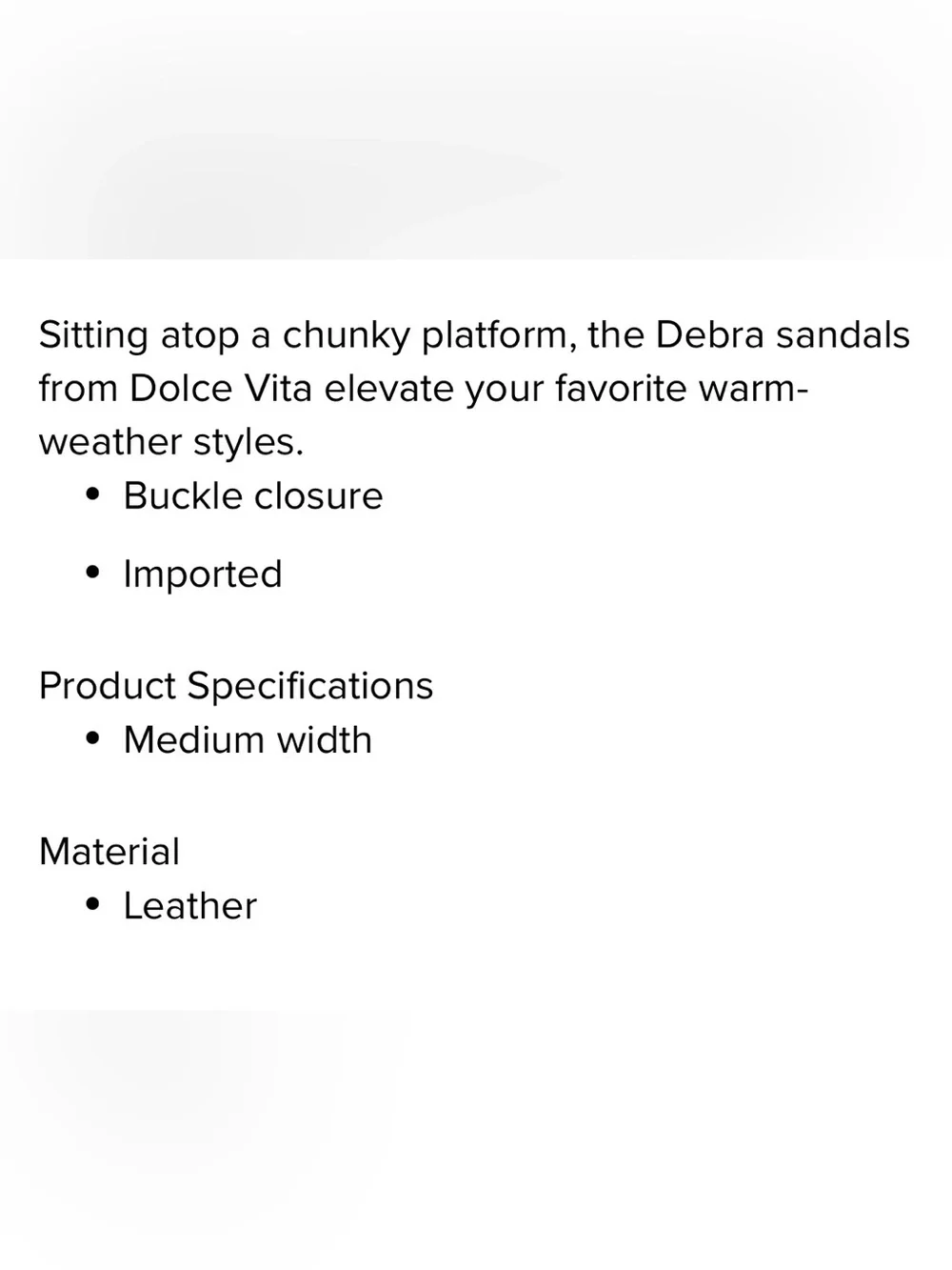 Dolce Vita Debra black and white Nuback platform sandals | NIB | Sz 8